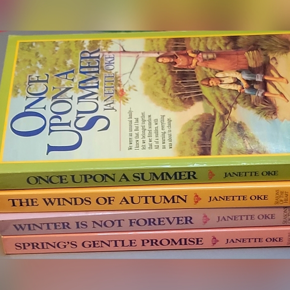 BOOKS PB Janette Oke Seasons of the Heart Series - Picture 2 of 10